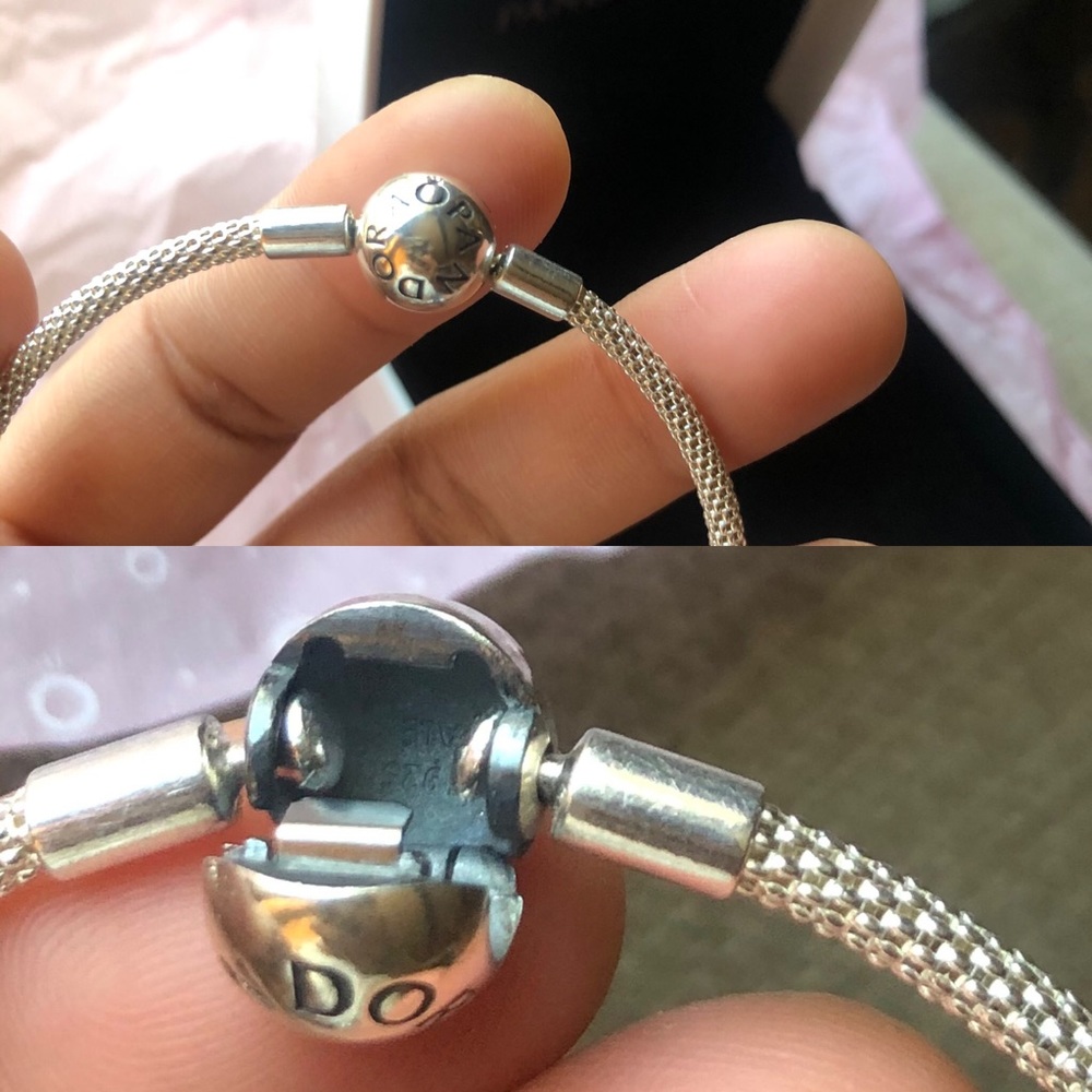 Authentic Pandora Bracelet w/ 8 Pandora Charms Winter themed - Picture 14 of 14